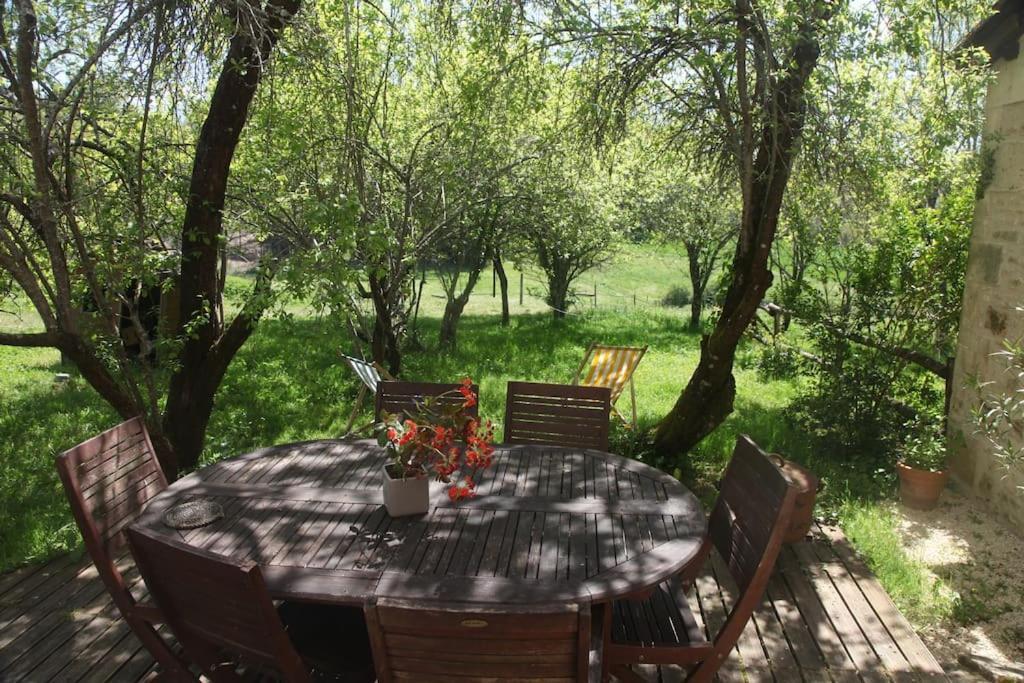 Serenite A La Ferme Equestre Lempzours Exterior foto